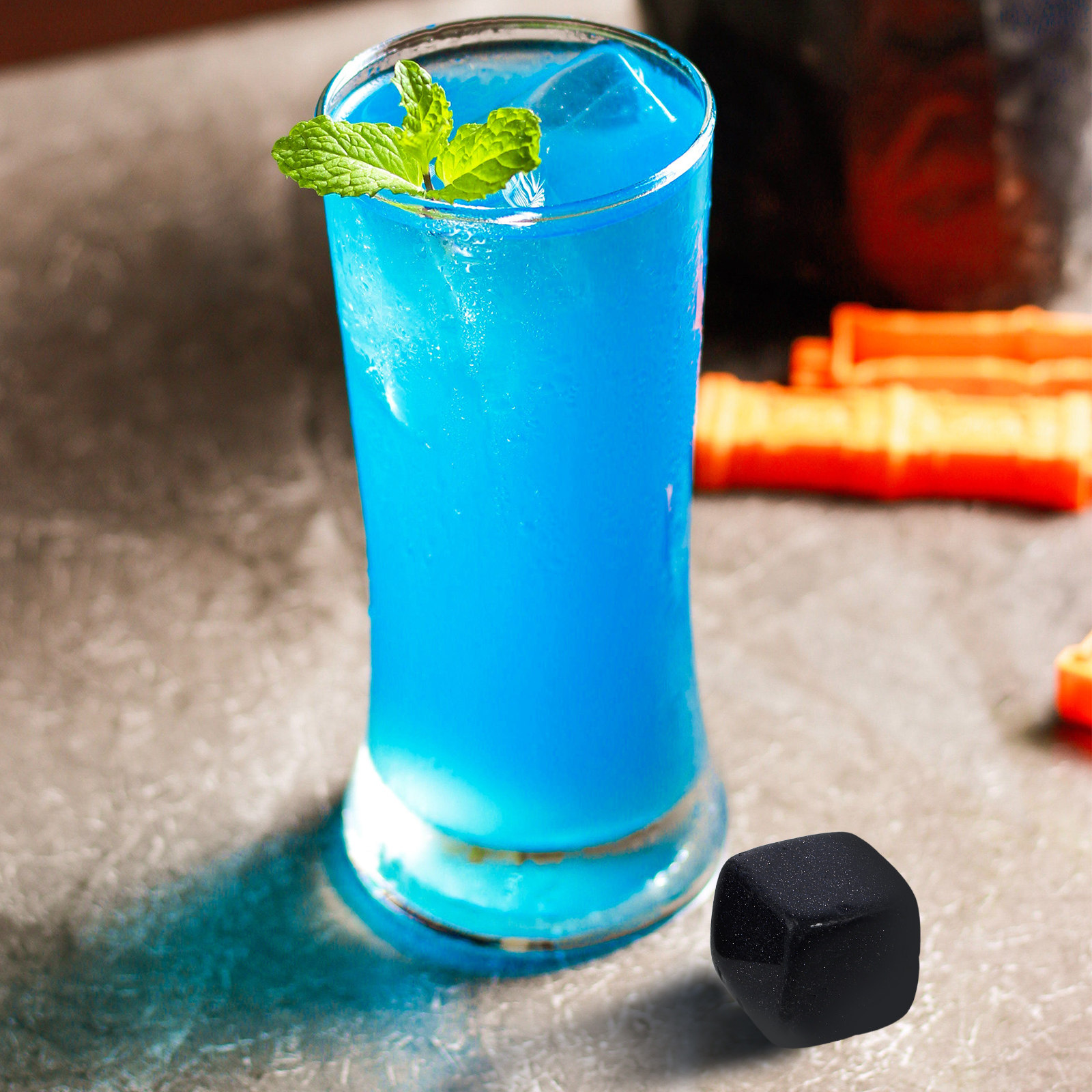 Whiskey Stone Set - 1 Zakje Whiskystenen Kwarts IJsblokjes Drankkoelstenen