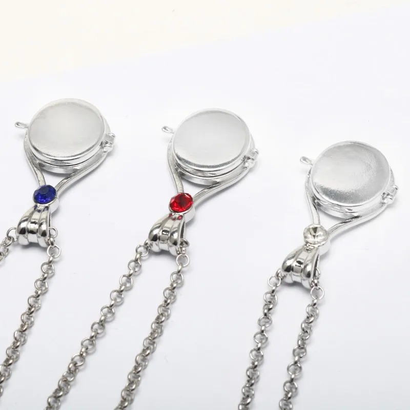 Ice Bucket Silver - Roestvrijstalen H2O Medaillon Zeemeermin Hanger Sieraden