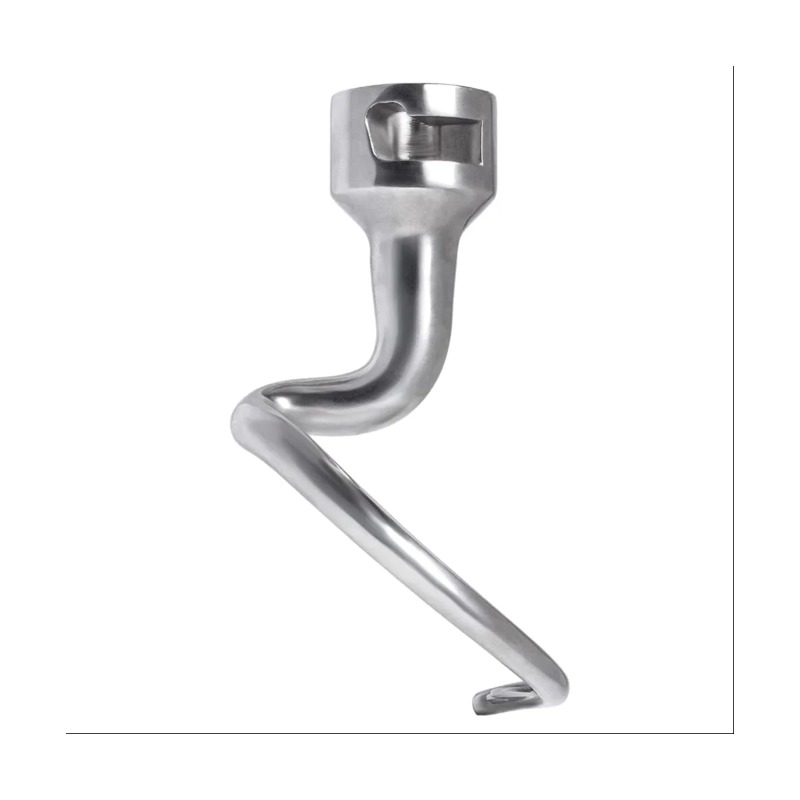 Kitchenaid Mixer Hand Mixer - Roestvrijstalen spiraalvormige deeghaak vervanging geschikt voor