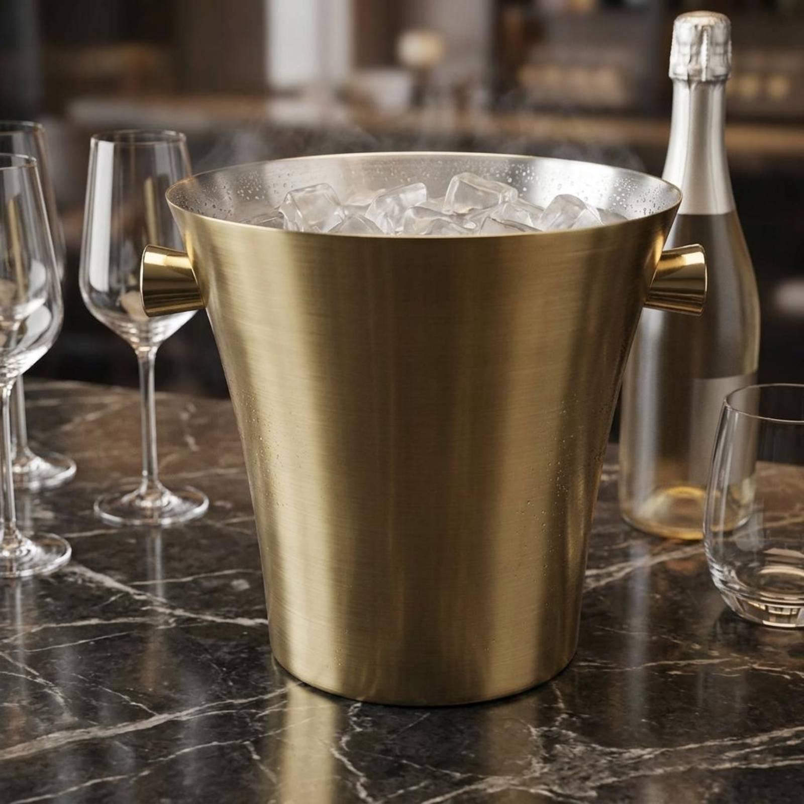 Roestvrijstalen ijscontainer m - Ice Bucket Silver recensie en prijs