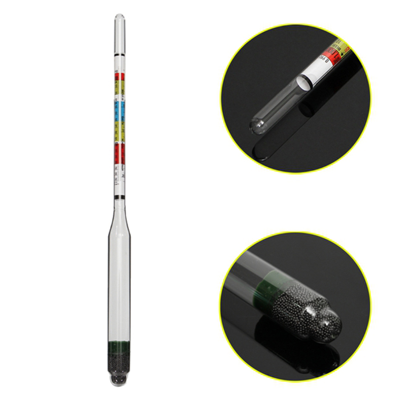 Triple Schaal Hydrometer Bier  - Wine Beer Cider recensie en prijs