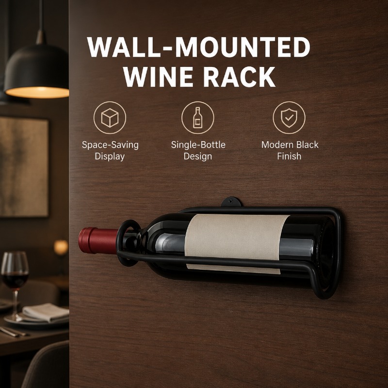 Wandmontage metalen wijnrek in - Wine Rack Wall Mount recensie en prijs