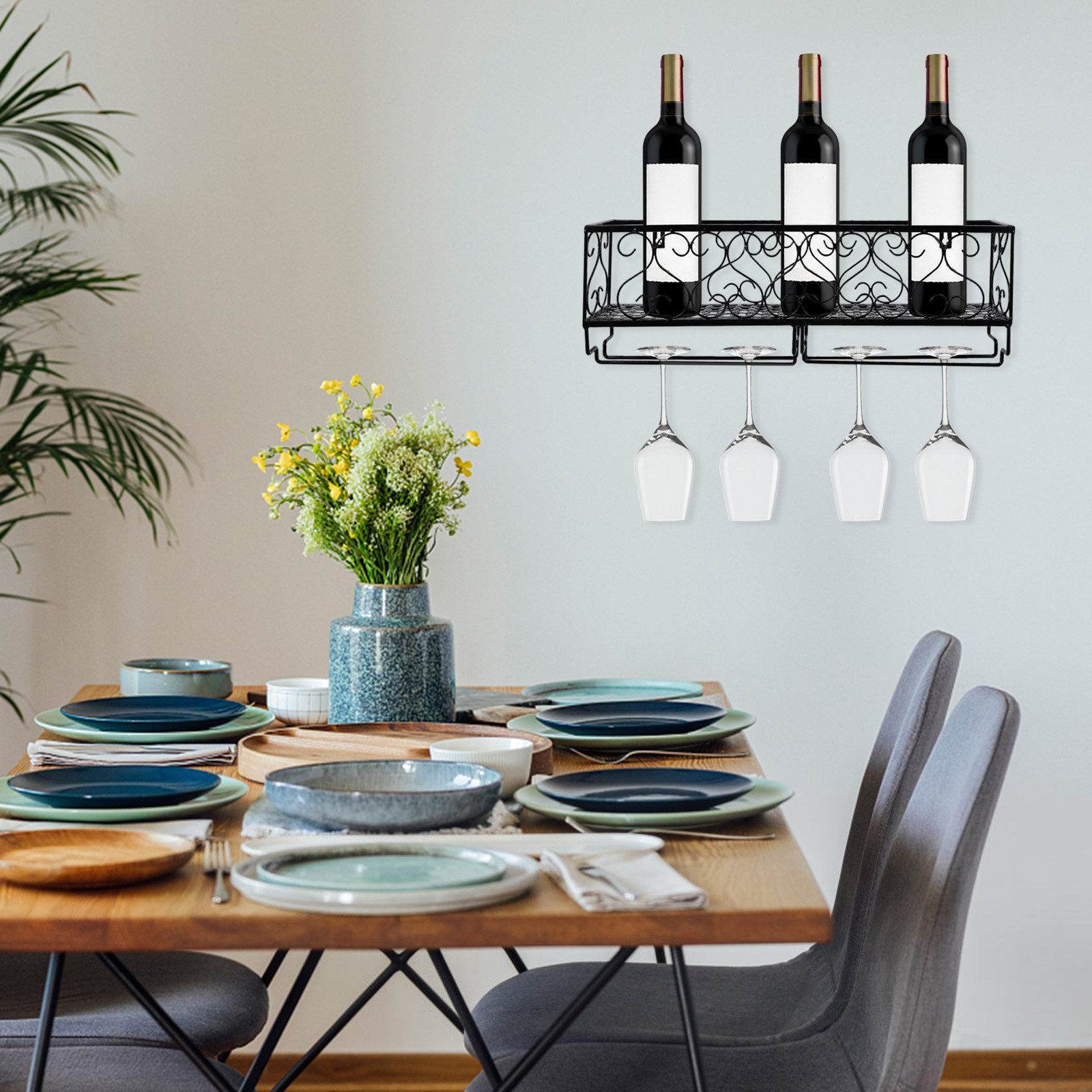 1 stuks wandmontage wijnflesse - Wine Rack Wall Mount recensie en prijs