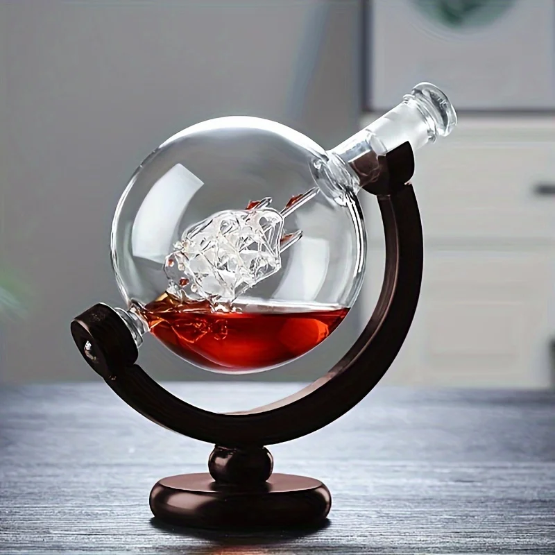Globe Shaped Whiskey Karaf Bor - Whiskey Stone Set recensie en prijs