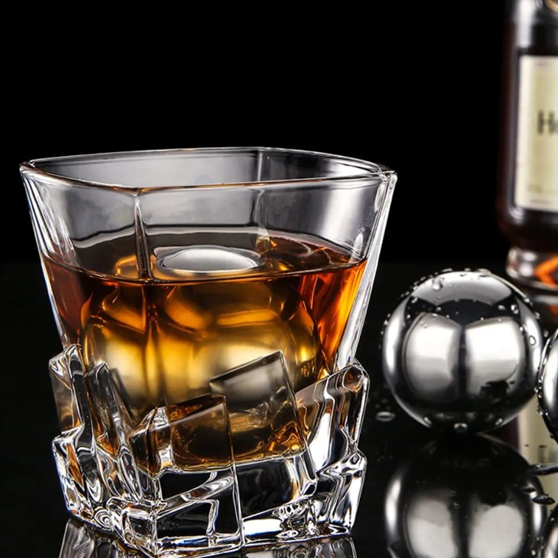 1 stuk herbruikbare roestvrijs - Whiskey Stone Set recensie en prijs