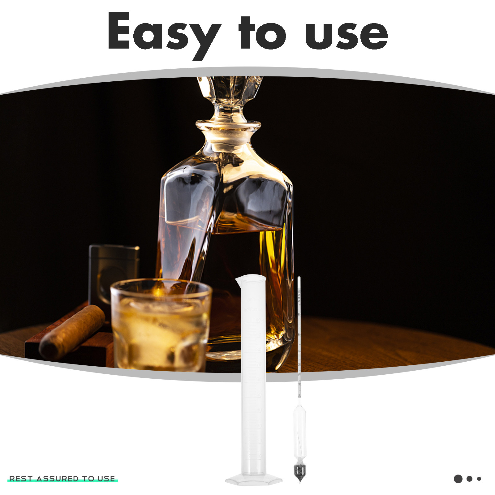 1Set Professionele Alcoholmete - Wine Beer Cider recensie en prijs