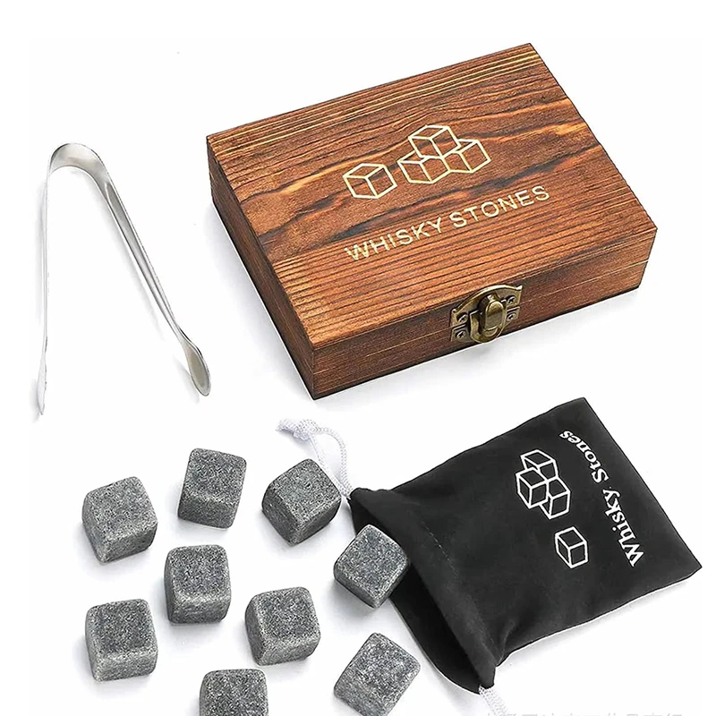 Whisky Stones Giftset 9 Stuks  - Whiskey Stone Set recensie en prijs