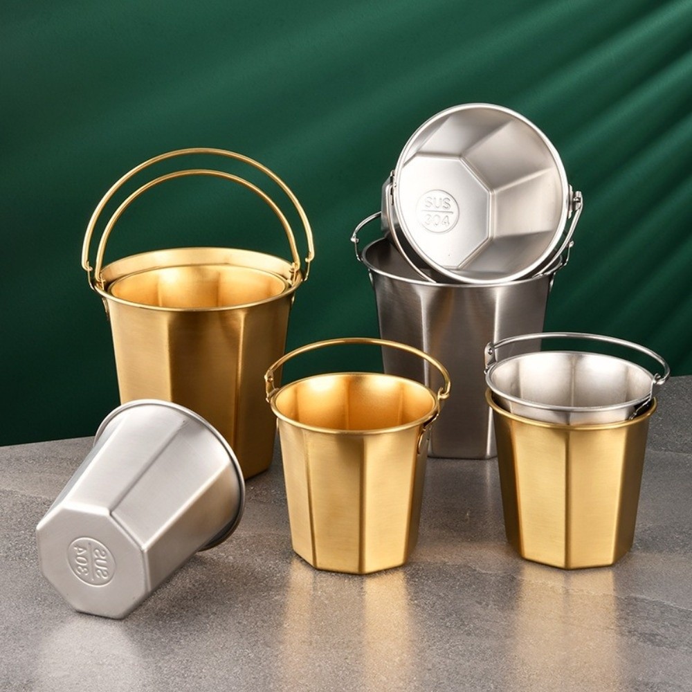 Mini-ijsemmer met een inhoud v - Ice Bucket Silver recensie en prijs