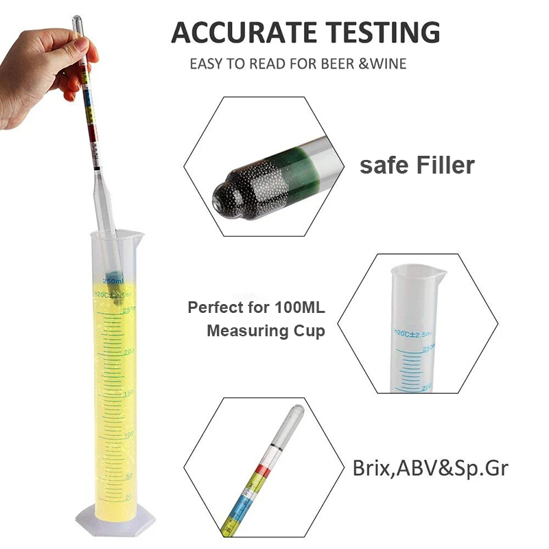 2 Stks/partij Hydrometer Teste - Wine Beer And Mead recensie en prijs