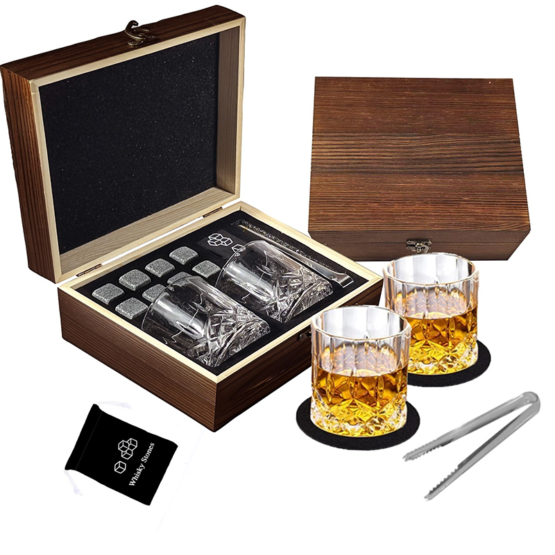 Whiskey Stones Gift Set, 8 her - Whiskey Stone Set recensie en prijs