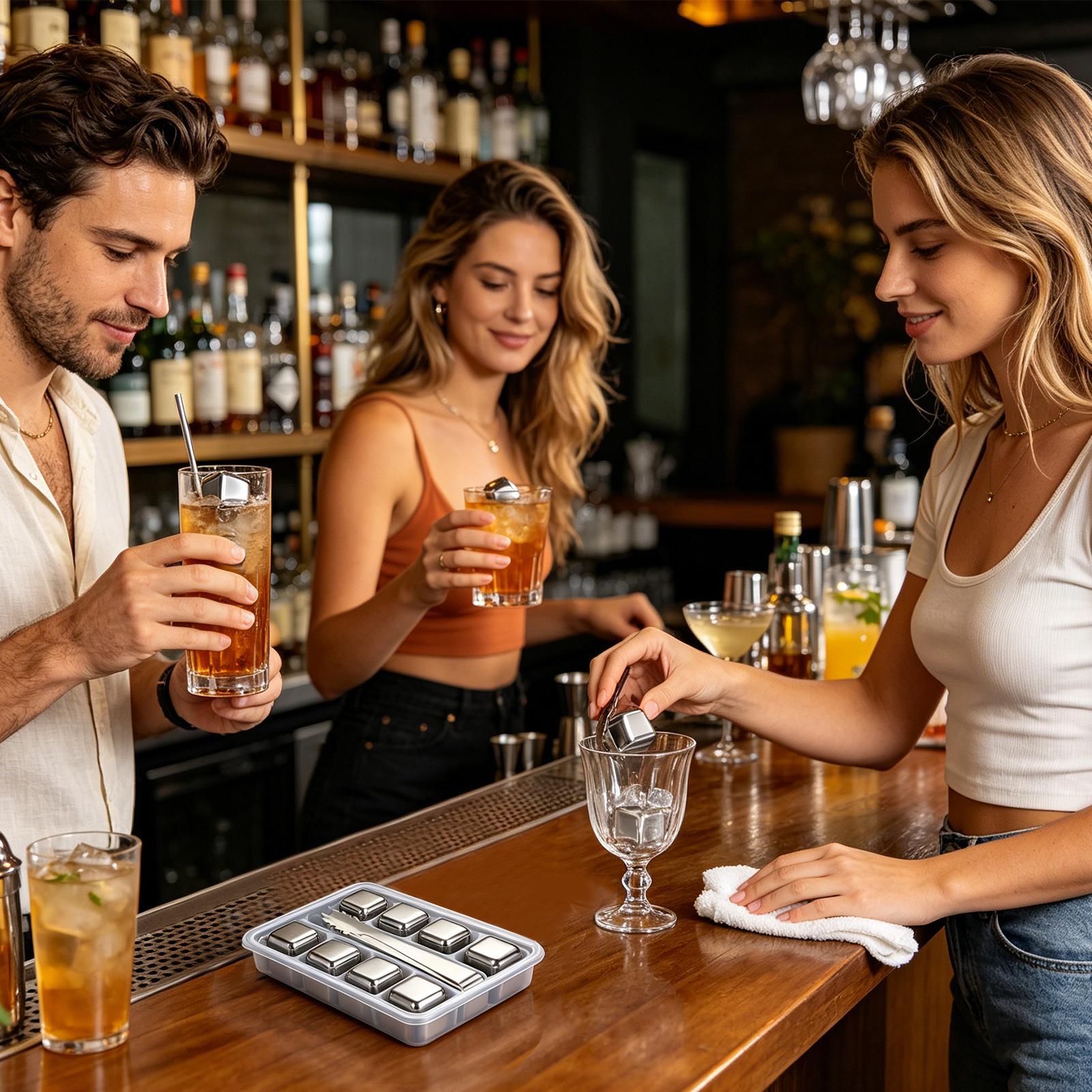Herbruikbare ijsblokjes voor d - Whiskey Stone Set recensie en prijs