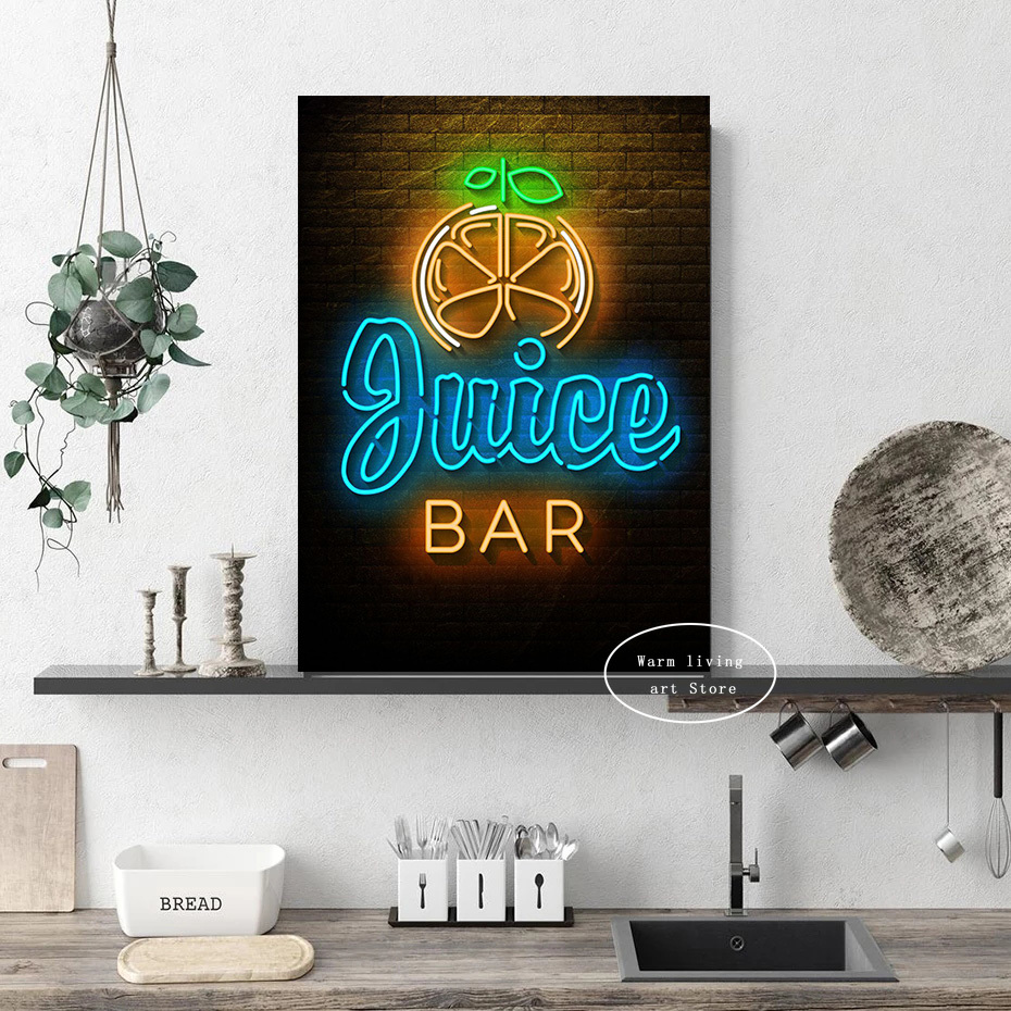 1 stuk frameloos canvas schild - Wine Beer Pizza recensie en prijs