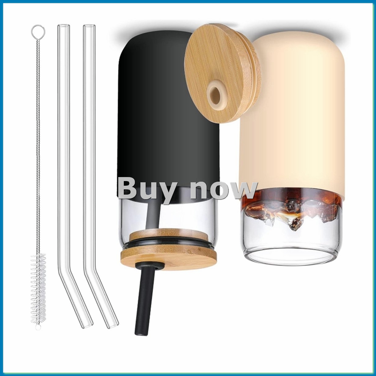 2 kleuren 20 OZ glazen bekers  - Beer & Wine Jockey Plaza Shopping recensie en prijs