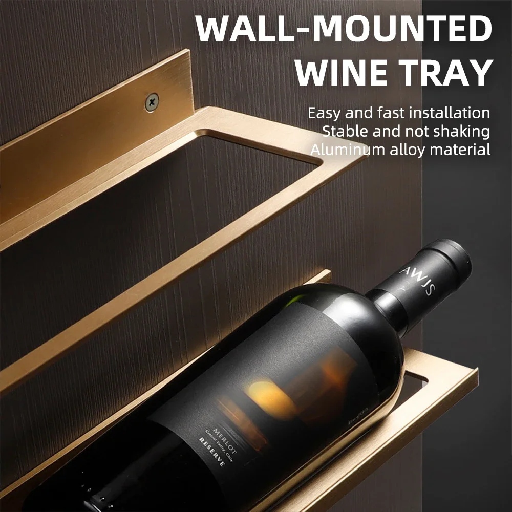 Wijnrek van aluminiumlegering, - Wine Rack Wall Mount recensie en prijs