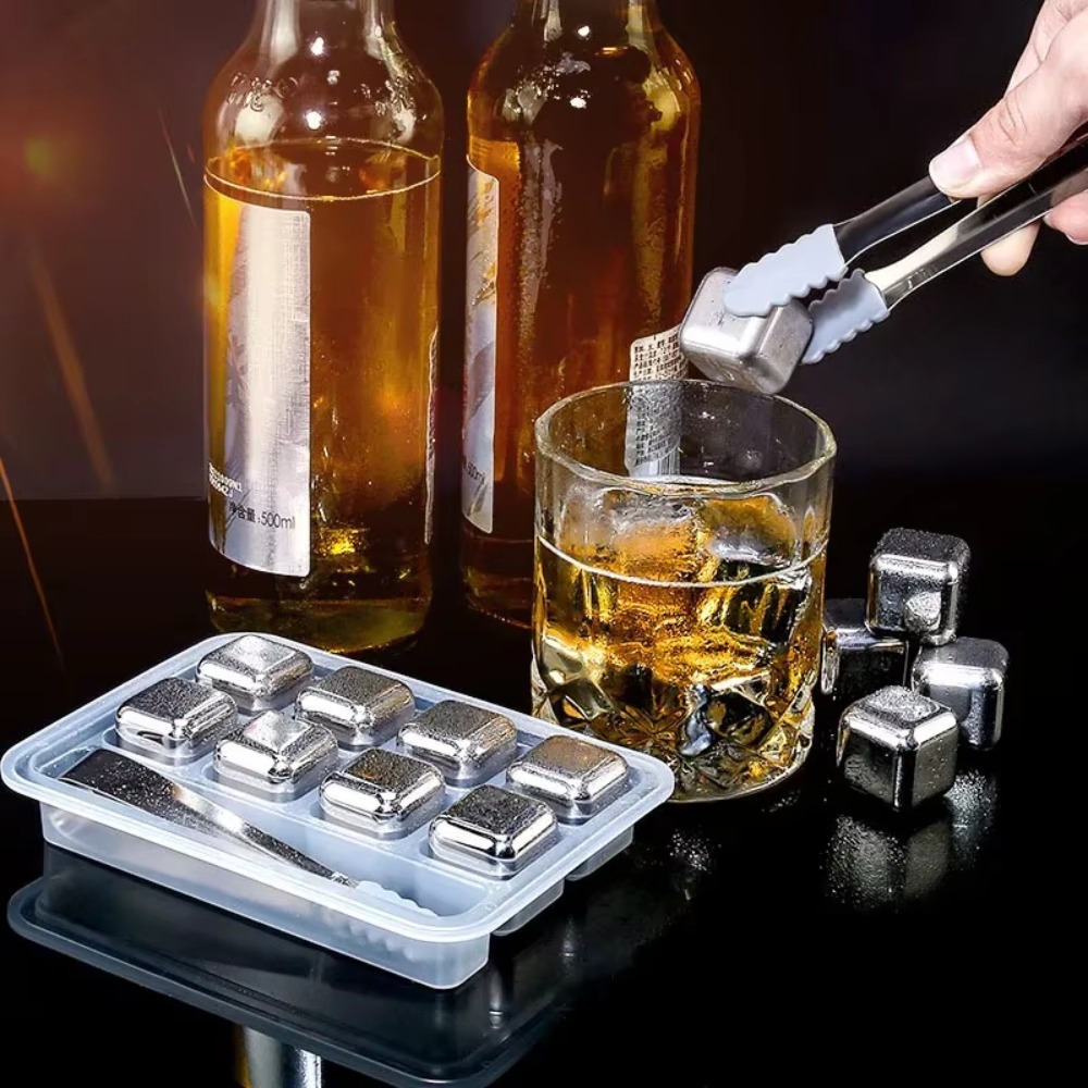 4/6/8 Stuks Rvs Ijsblokjes Set - Whiskey Stone Set recensie en prijs