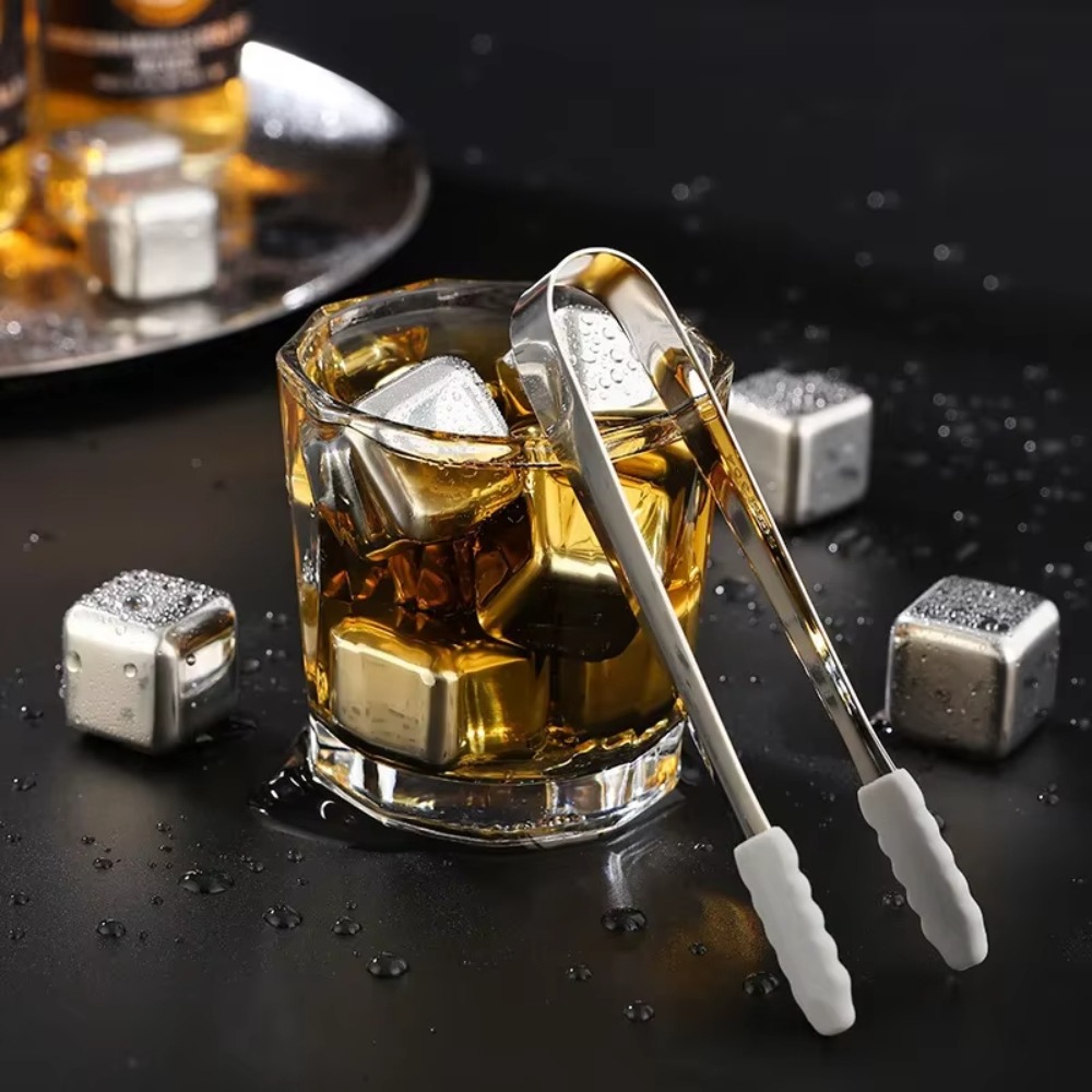 4/6/8 Stuks Rvs Ijsblokjes Set - Whiskey Stone Set recensie en prijs