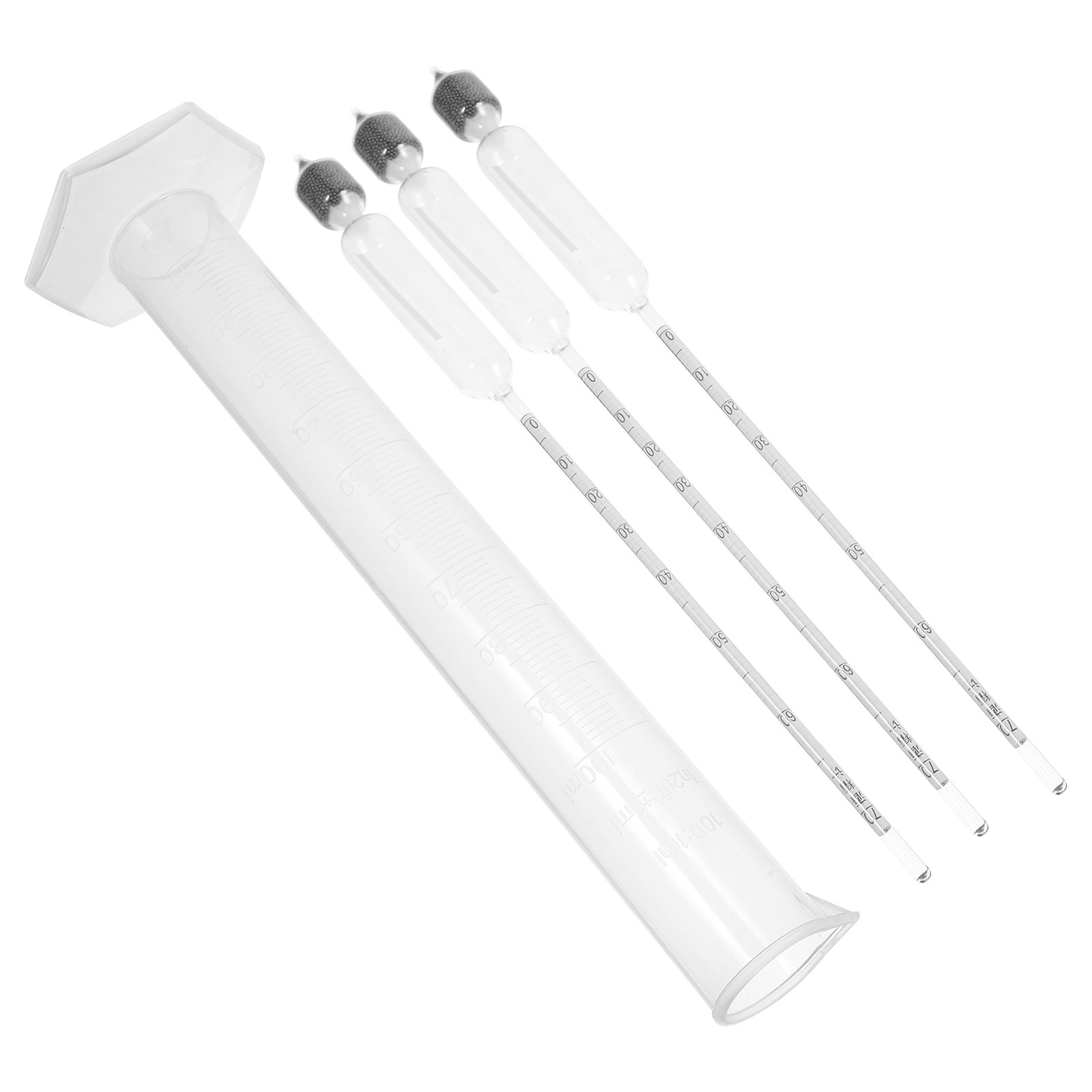 1Set Glazen Alcoholmeter Hydro - Wine Beer And Mead recensie en prijs