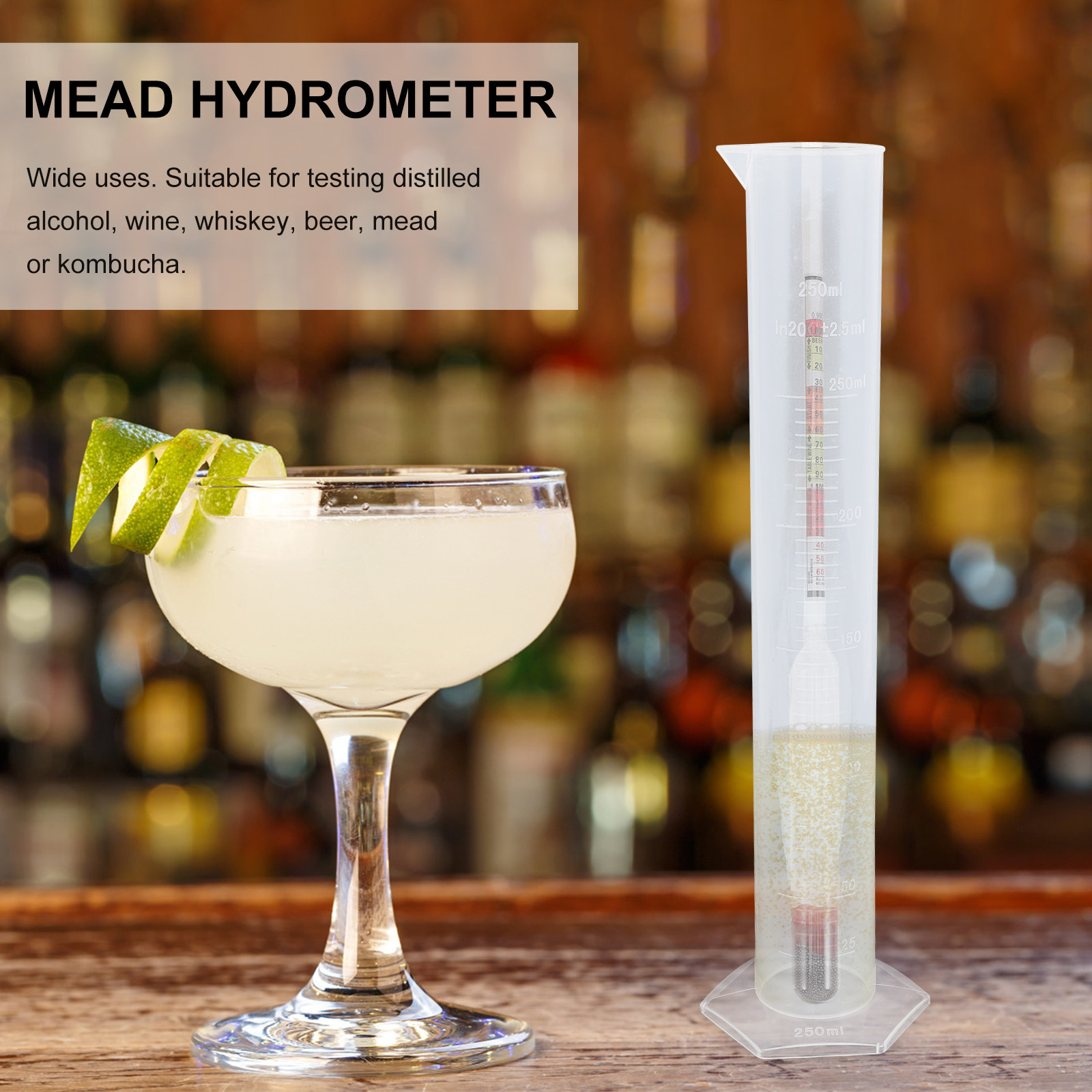 1 Set Drievoudige Schaal Hydro - Wine Beer And Mead recensie en prijs