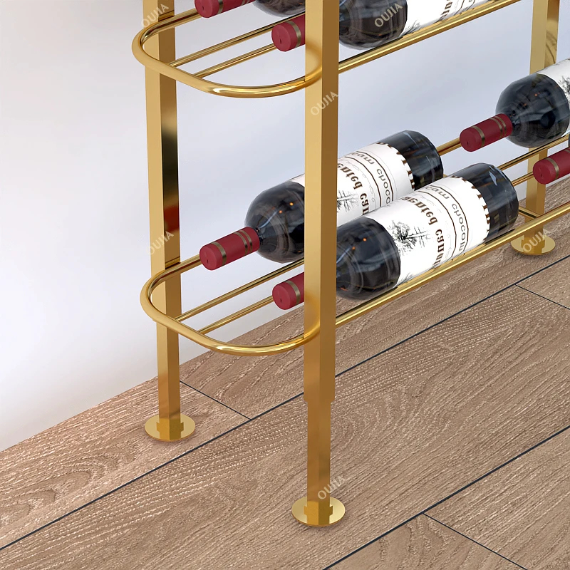 Wandrek voor wijn, van metaal  - Wine Rack Wall Mount recensie en prijs